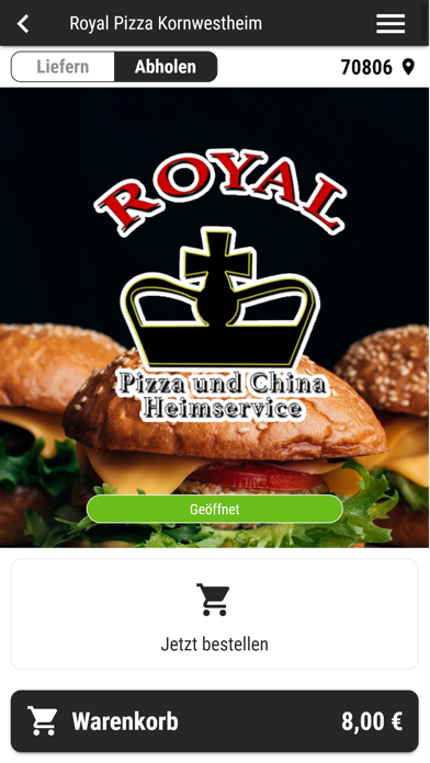 Royal Pizza Kornwestheim Screenshot