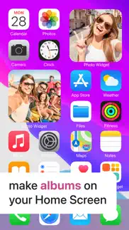 photo widget. iphone screenshot 3
