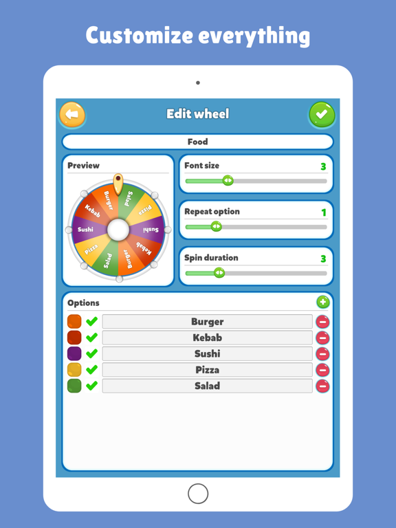 Screenshot #5 pour Decision Maker: Spin the Wheel