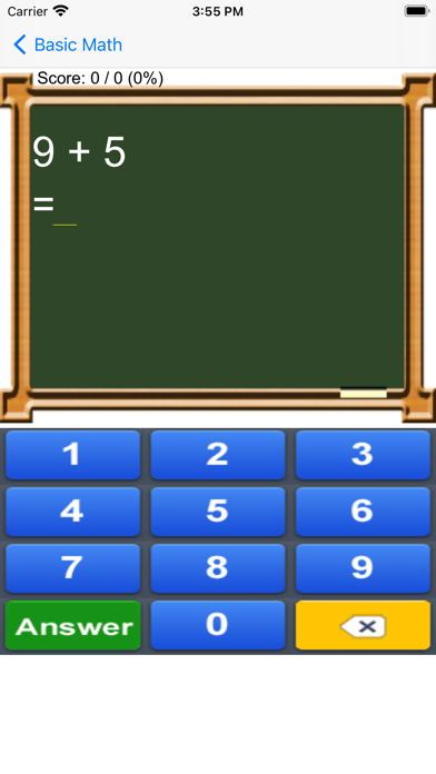 Basic Math Screenshot