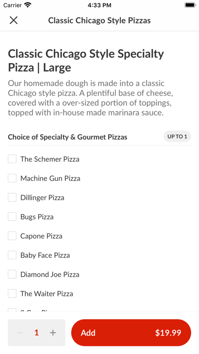 Chicago Pizza Kitchen screenshot 4