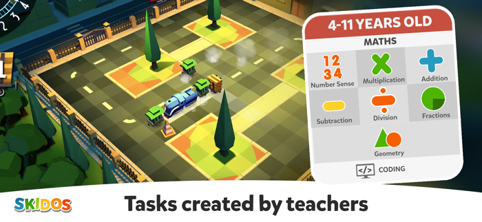 Kids Games My Math Fun Train