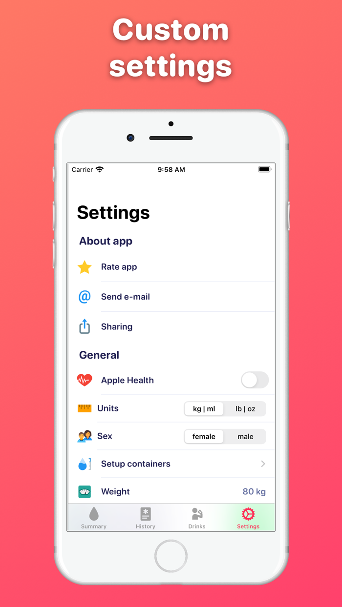 Water Tracker Drink Reminder