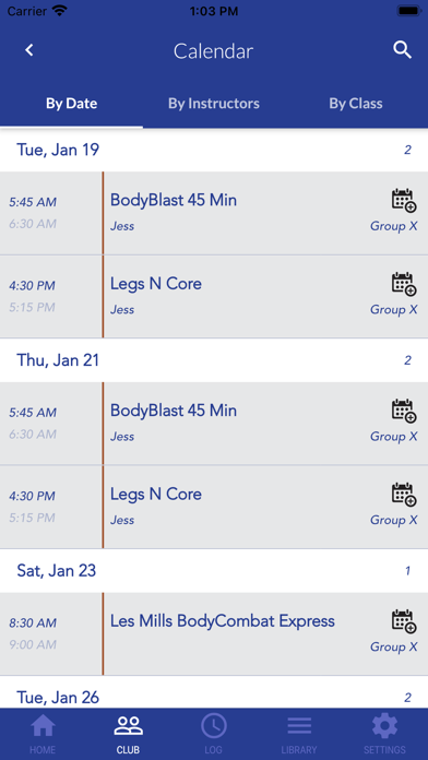 Pure Family Fitness Screenshot