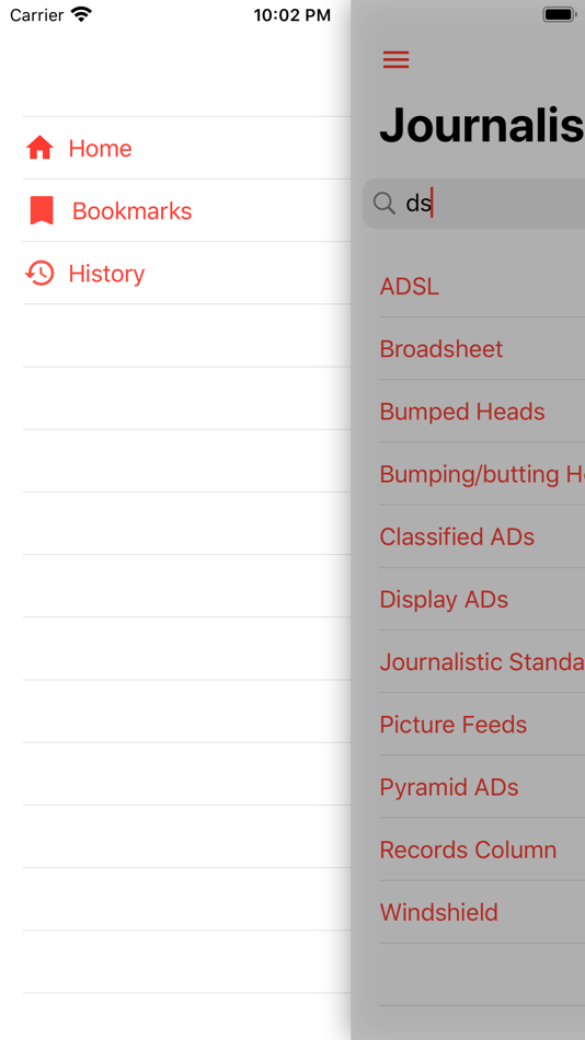 #3. Journalism Dictionary (iOS) Bởi: Andrew Putranto