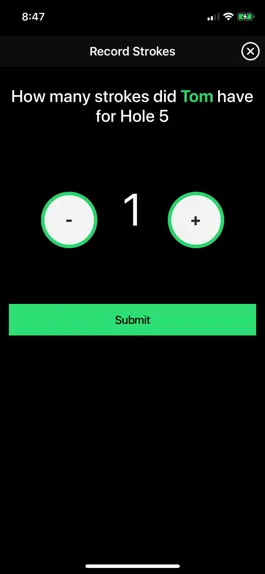 Game screenshot ScoreKeeper Golf hack