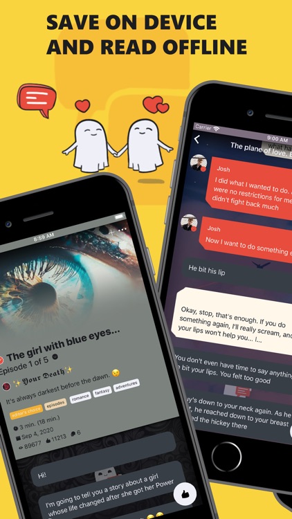 Scary & Love Chat Stories Club