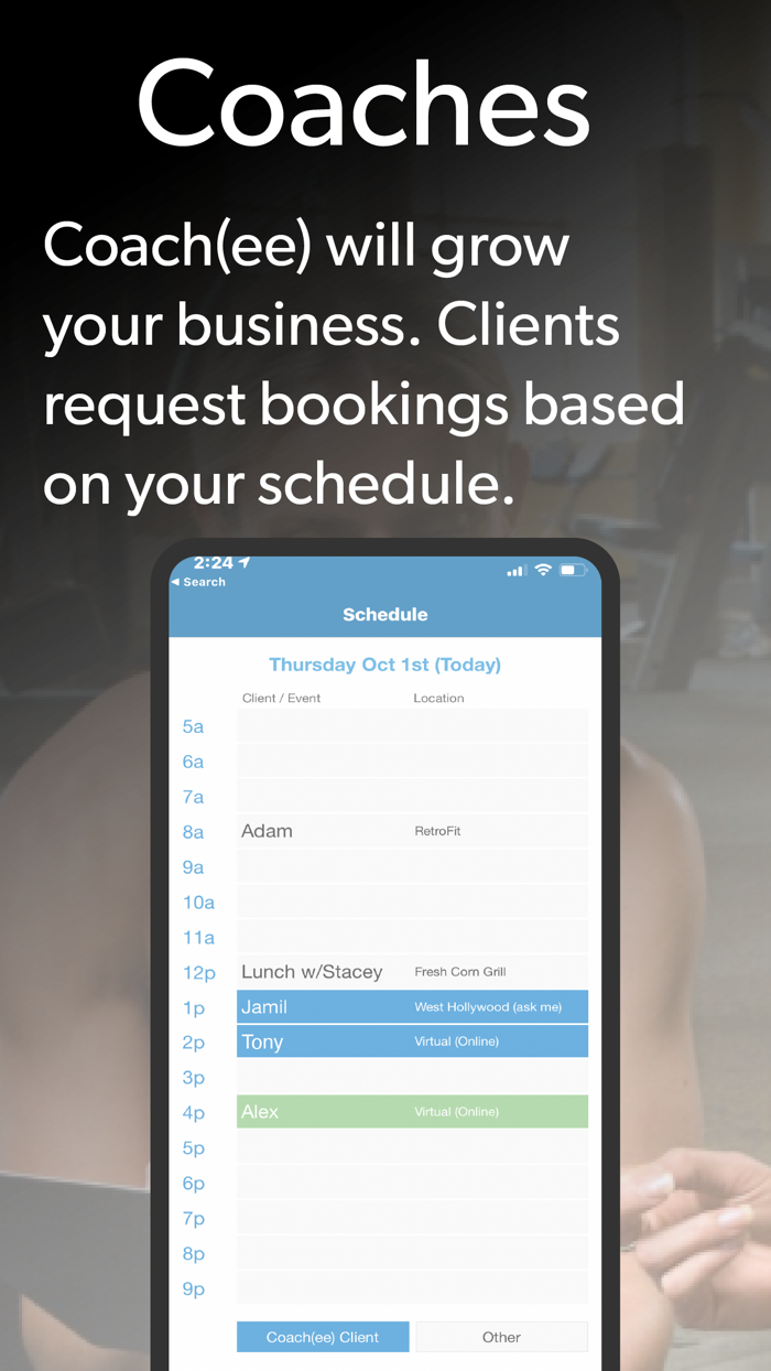 Coachee Personal Trainers Now