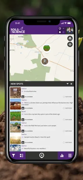 Game screenshot Soils for Science | SPOTTERON apk