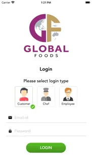 global foods iphone screenshot 1