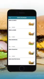 factory burger iphone screenshot 3