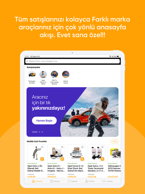 Screenshot #6 pour Online Yedek Parca