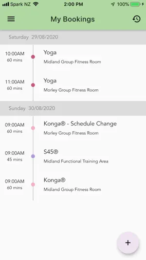 Sista Fitness screenshot 2