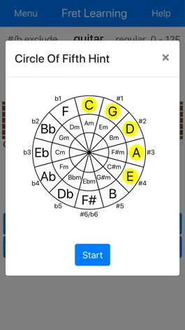 Game screenshot Fret Learning apk