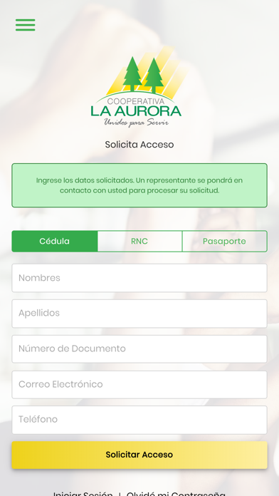 CoopLaAuroraMovil Screenshot