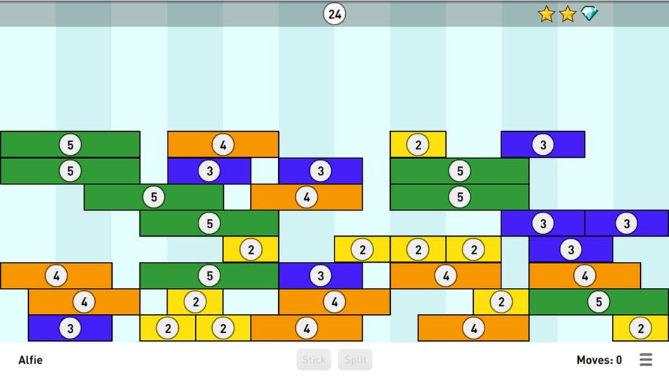 #2. Stick and Split (iOS) 由: Sunflower Learning Ltd
