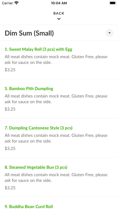 Buddha Bodai Vegetarian Screenshot
