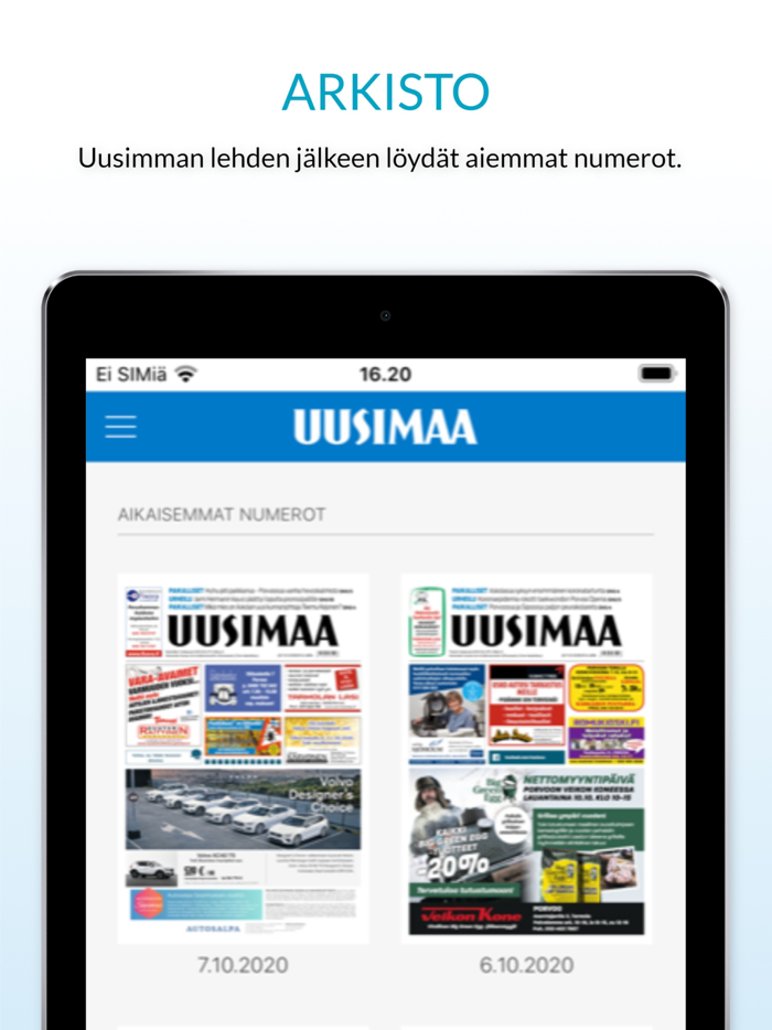 Uusimaa päivän lehti