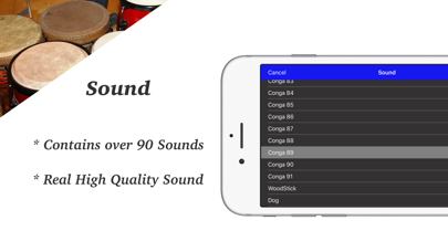 Congas + - Drum Percussion Pad Screenshot