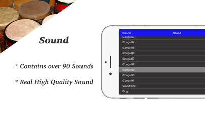 Screenshot 4 of Congas + - Drum Percussion Pad App