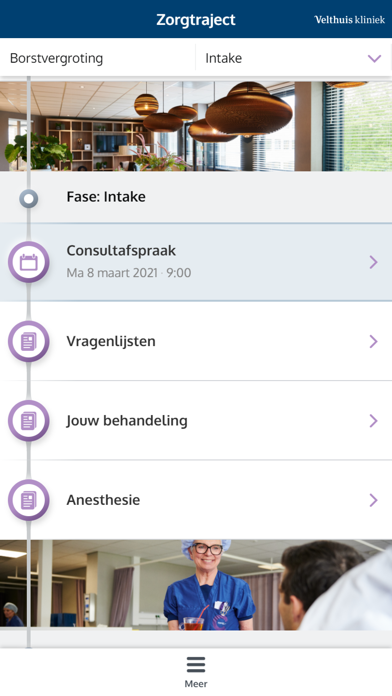 Mijn Velthuis Kliniek Screenshot