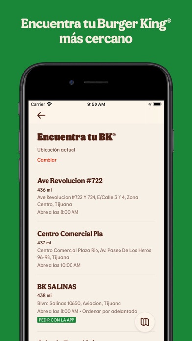 Burger King® Mexico Screenshot