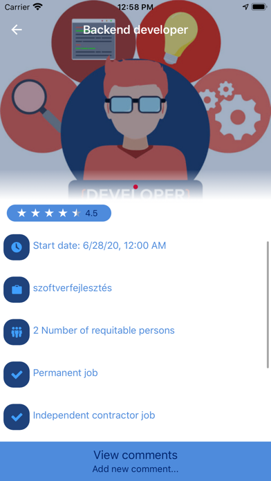 SuperPower - find a job Screenshot