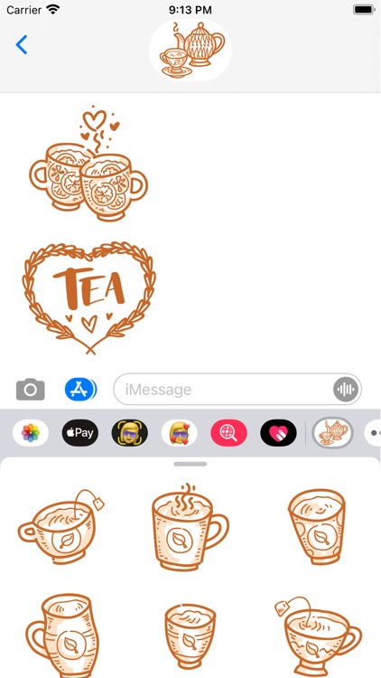 Tea time! Stickers