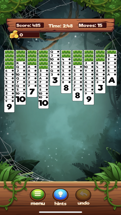 Spider Classic Solitaire Screenshot