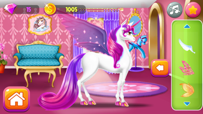 Queen fairy unicorn dress up Screenshot