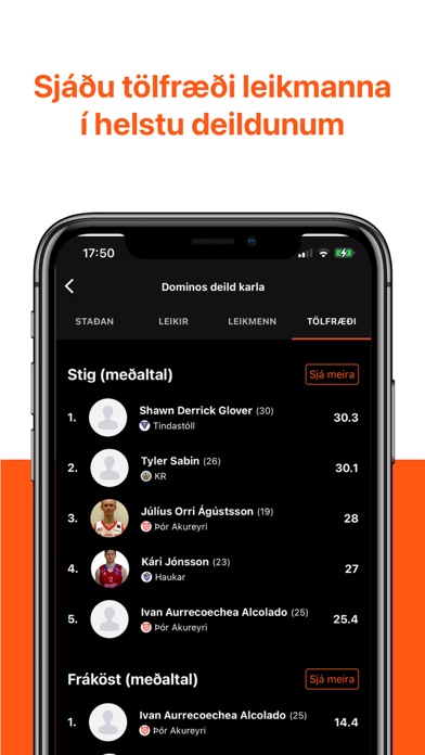Körfufréttir Screenshot