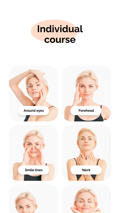 Face Yoga massage and skincare Screenshot