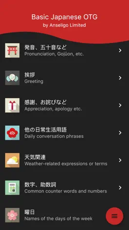 Game screenshot Basic Japanese OTG apk