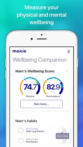 Game screenshot Moxie - Wellbeing Companion mod apk