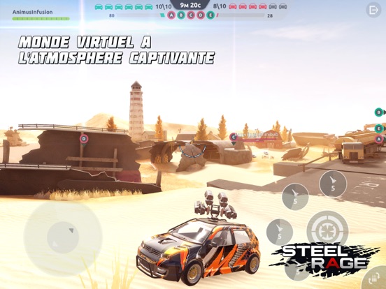 Screenshot #6 pour Steel Rage: Mech Cars PvP War