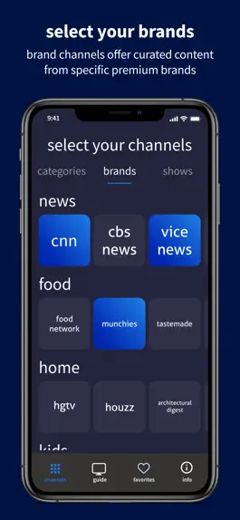 Game screenshot Aden - Personalized TV apk