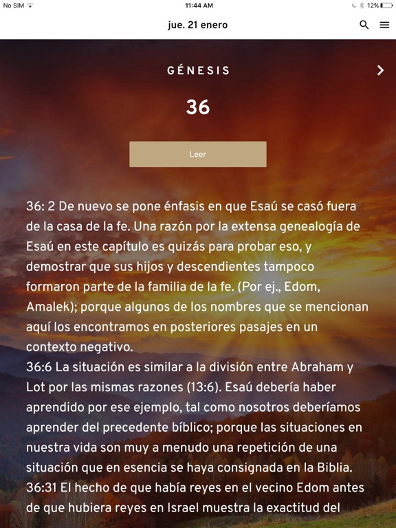Guía Bíblica texto, comentario iPad screenshot 5 - Education app