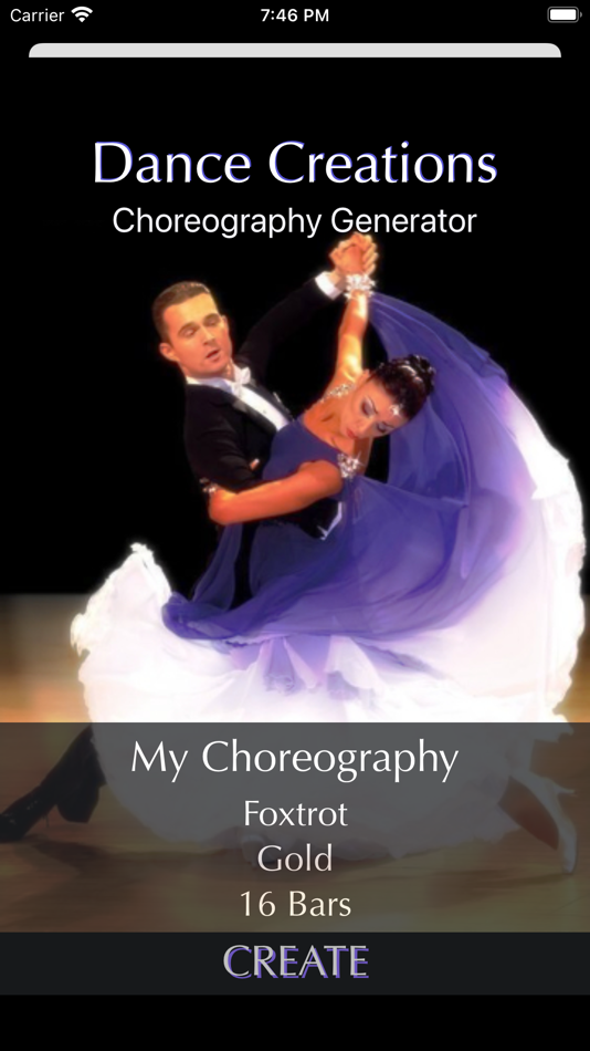 #4. Choreography Generator (iOS) 由: Catherine Trujillo