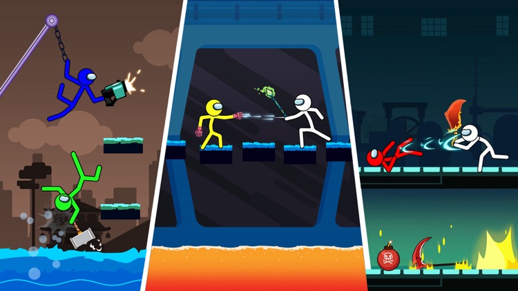 Stickman Battle Fight Game screenshot-0