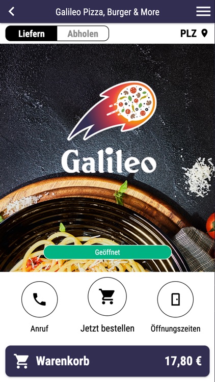 Galileo Pizza, Burger & More