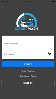 smart wash cars iphone screenshot 1