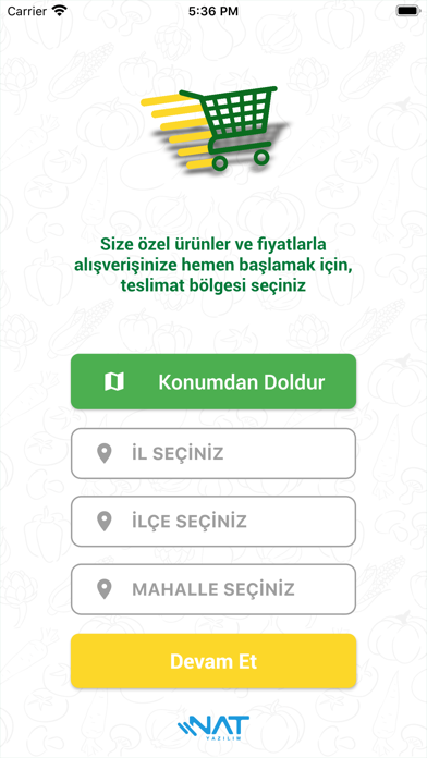 Pekdemir Online Market Screenshot