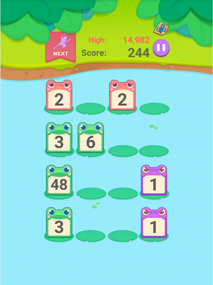 Frog Threes