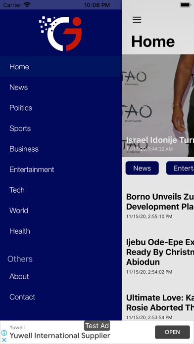 Gist Alerts Screenshot