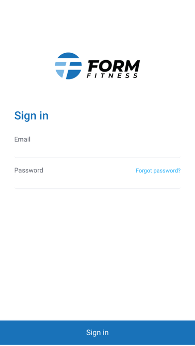 Form Fitness Screenshot