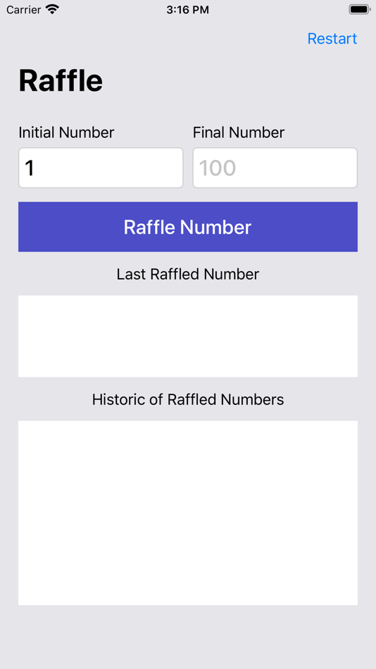 #1. Raffle + (iOS) Podle: Richard Ditbenner