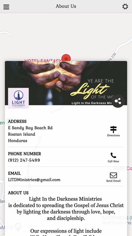 Light In The Darkness App