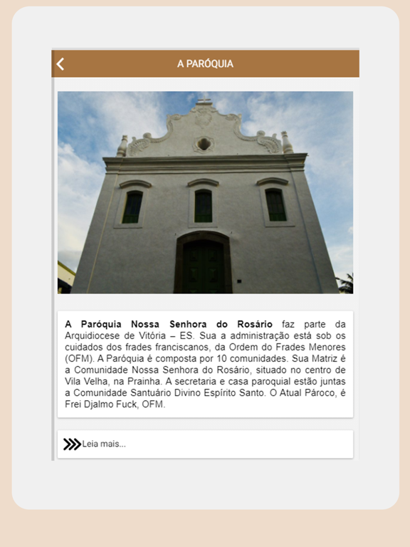 Screenshot #6 pour N Sra do Rosário - Vila Velha