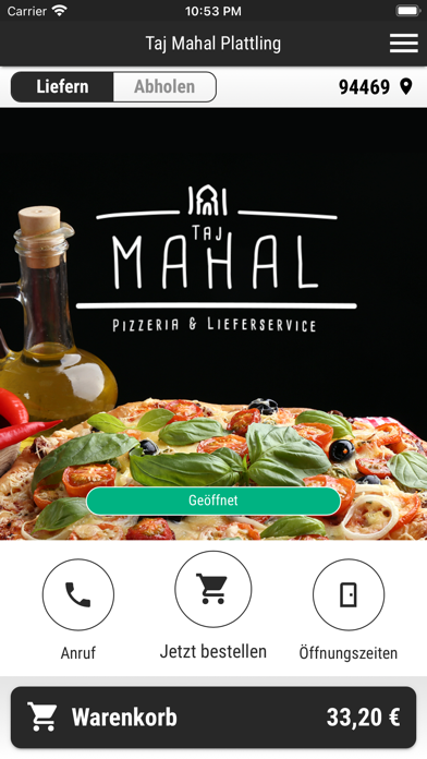 Taj Mahal Plattling Screenshot