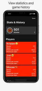 Dart Scoreboard Pro screenshot #9 for iPhone